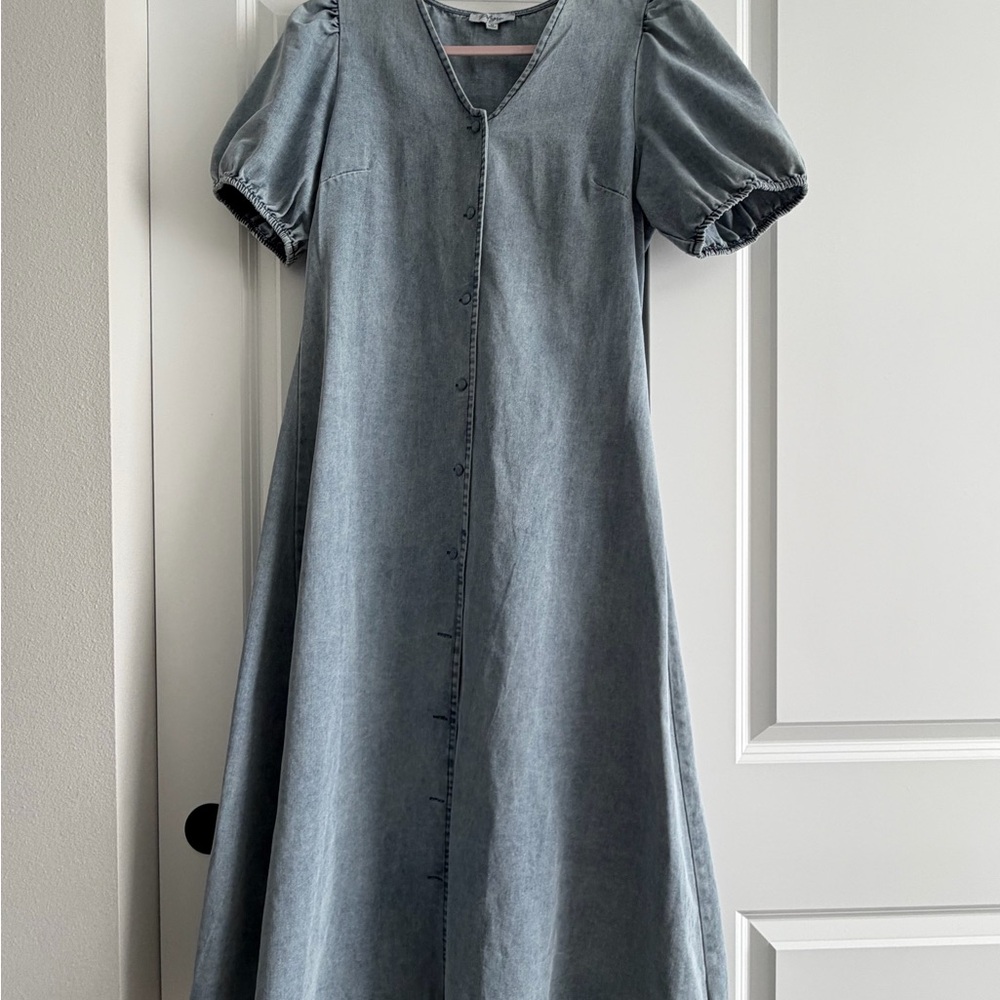 Denim Dress - Picture 4 of 11